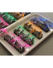 Captain 3453 Trout Fly Sinek Assortment Alabalık Yemi 32'li Mix Set