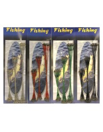 Captain 2916 Çelik Tel Kartela 9 Kat Carbon 15x20x25 cm 60lı Set