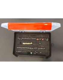 Captain Sahte Balık ve Lrf Kutusu Evalı Spin Kutu 12x20cm