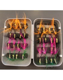 Captain 3452 Trout Fly Sinek Assortment Alabalık Yemi 32'li Mix Set