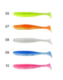 Captain 3075 Shad Tail Soft 10cm Levrek Silikonu 5li Paket Suni Yem