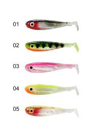 Captain 3074 Duck Tail Soft 9cm Levrek Silikonu 5li Paket Suni Yem