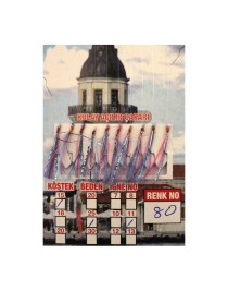 İstavrit Çaparisi UV-GLOW Simli 10 İğneli Kolay Açılan Çapari 0.25mm Beden x 0.15mm Köstek