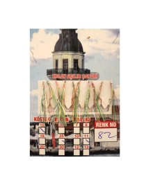 İstavrit Çaparisi UV-GLOW Simli 10 İğneli Kolay Açılan Çapari 0.25mm Beden x 0.15mm Köstek