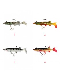 Captain 3546 Steady Pike Soft 10cm Turna Silikonu Suni Balık