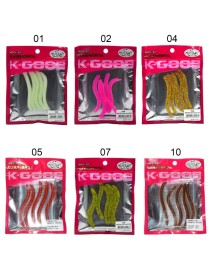 Mutant 3506 Spin Forte 7.5cm Aromalı LRF Silikon Suni Yem 5'li Set