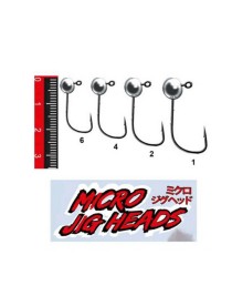 Nomura NM90102506 Micro LRF Jig Head 3'lü Paket İğne:6no 2.5gr