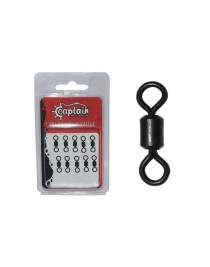 Captain 5006 Rulmanlı Fırdöndü 10'lu Paket Mat Black