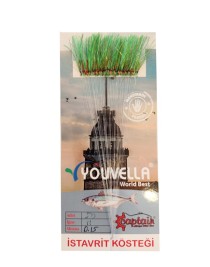 İstavrit Kösteği UV-GLOW Simli Youvella Kartonda 50 Kırmızı İğne 0.15mm Köstek