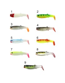 Captain 3569 Style Soft 10cm Levrek Silikonu 5'li Paket Suni Yem