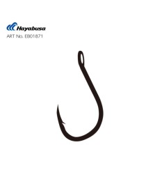 Hayabusa HCHN 018 Delikli Papağan Olta İğnesi Black Nikel