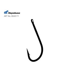 Hayabusa HOSN 561 Delikli Uzun Pala Olta İğnesi Black Nikel