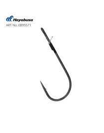 Hayabusa FPP Straight Delikli Lüfer İğnesi Black Nikel