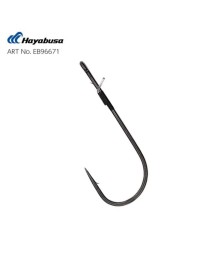 Hayabusa FPP HD Straight Güçlendirilmiş Delikli Lüfer İğnesi Black Nikel