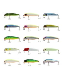 Captain 3430 Combiner Pop 90 mm Floating 12.2 gr Rolling Wobbling Maket Balık