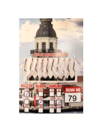 İstavrit Çaparisi UV-GLOW Simli 10 İğneli Kolay Açılan Çapari 0.25mm Beden x 0.15mm Köstek