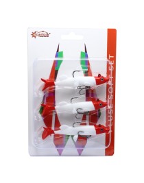 Captain 3066 Pluse Soft 10cm Turna Silikonu 3'lü Set Suni Yem