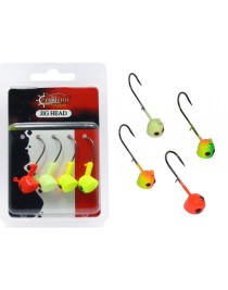 Mutant 6413 Jig Head Rigato Moite 4'lü Mix Set Tırnaklı Jig Head